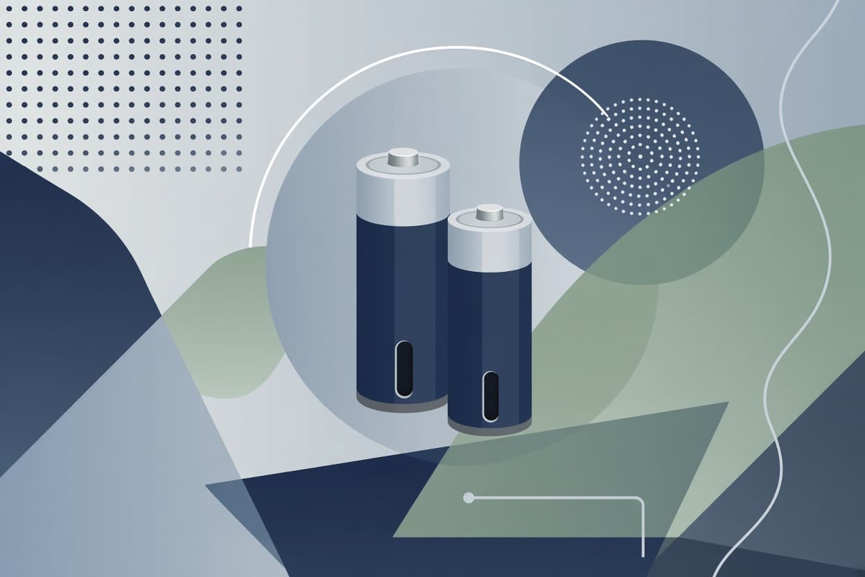 KI-generert illustrasjon: Verbatim har AA- og AAA-batterier med USB-C-port