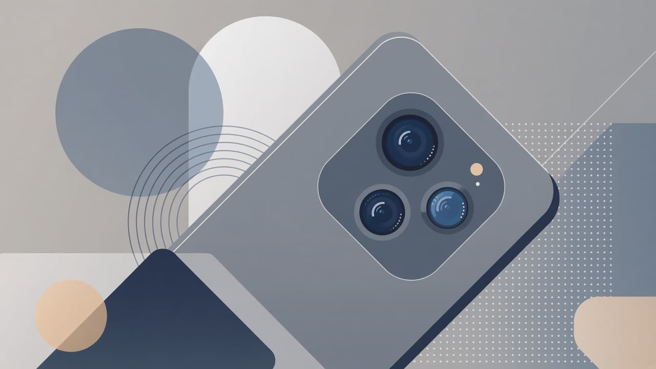 KI-generert illustrasjon: iPhone 18 Pro kan få mer fullverdig Pro-kamera