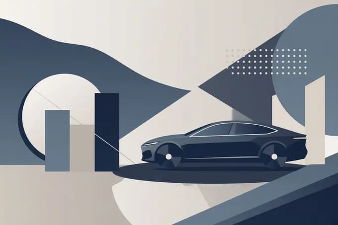 KI-generert illustrasjon: NIO ET9 koster 1,6 millioner kroner i Europa